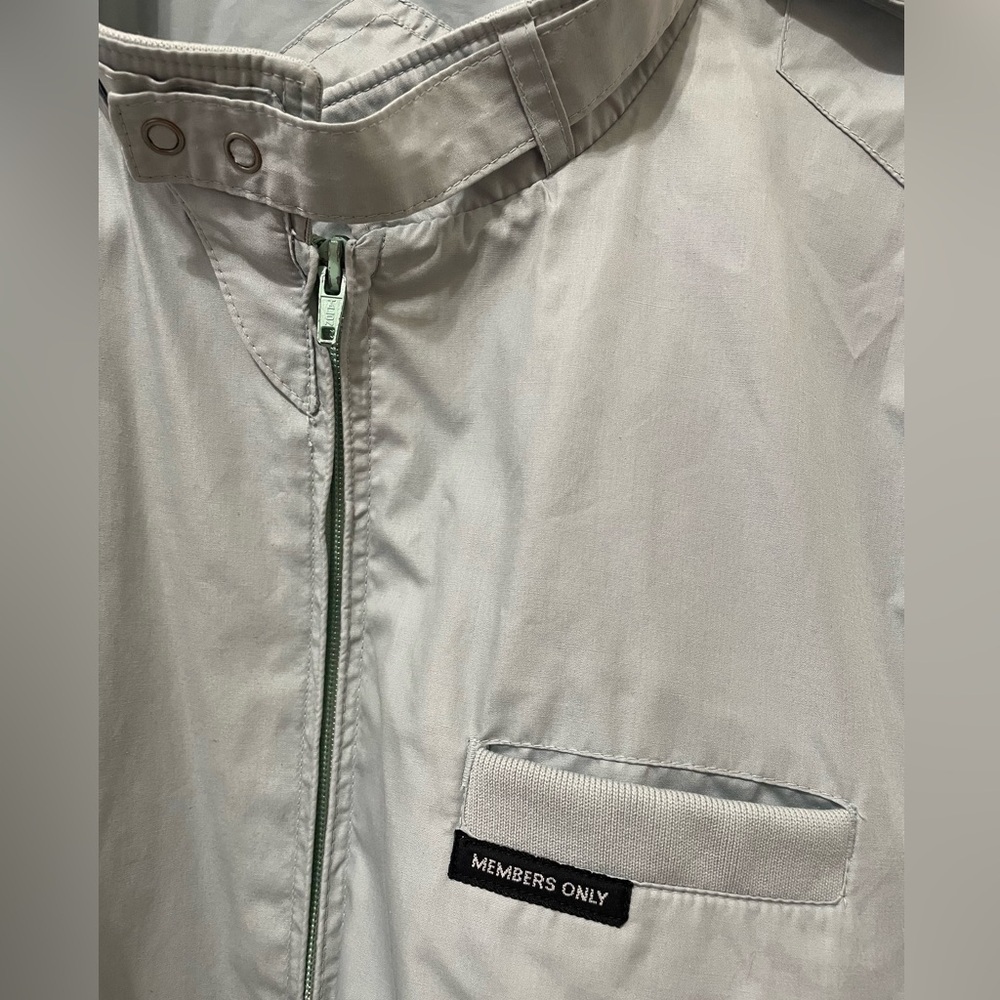Vintage Members Only Racer Jacket - Picture 3 of 6